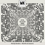 Wordy Borders - Months & Seasons