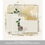 Vintage Artistry Wherever Page Layers 04