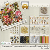 Time Worn Treasures - A Distressed Design Pack Big Bundle
