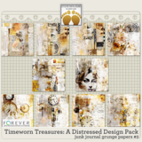 Time Worn Treasures - A Distressed Design Pack Big Bundle