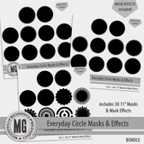 Everyday Circle Masks & Effects Bundle