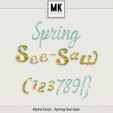 Alpha Duos - Spring See-Saw
