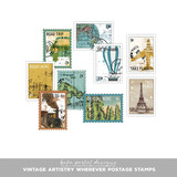 Wherever Postage Stamps