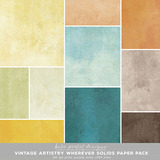 Vintage Artistry Wherever Solids Paper Pack