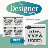 Alphabet Soup Designer Days Exclusive Bundle - May 2025