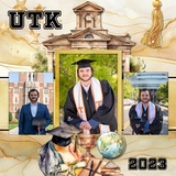 Graduation Watercolor Elements