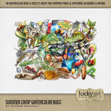 Summer Camp Watercolor Bundle