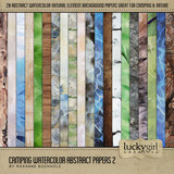 Camping Watercolor Bundle 2