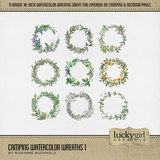 Camping Watercolor Wreaths 1