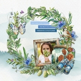 Camping Watercolor Wreaths 1