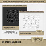 Folded Paper Alpha Bundle