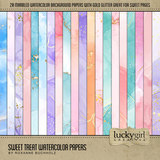 Sweet Treat Watercolor Bundle