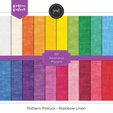Pattern Potluck - Rainbow Linen