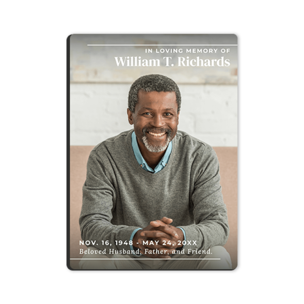 William Memorial Tabletop | Tabletop Panel | FOREVER.com
