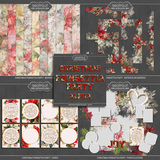 Christmas Poinsettia Party Bundle