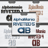 AlphaMania - Riveted Alpha Bundle