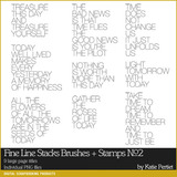 Fine Line Stacks Brushes and Stamps 02