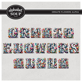 Ornate Flowers Alpha