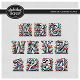 Ornate Flowers Alpha