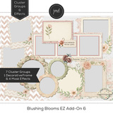 Blushing Blooms EZ Add-On 6