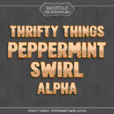 Thrifty Things - Peppermint Swirl Alpha