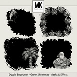 Dyadic Encounter - Green Christmas - Masks & Effects