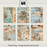 Thrifty Things - Vintage Seaside Journal Cards