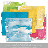 Vintage Artistry Sunburst Solid Remnants