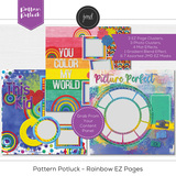Pattern Potluck - Rainbow EZ Pages