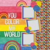 Pattern Potluck - Rainbow EZ Pages