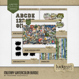 Military Watercolor Bundle