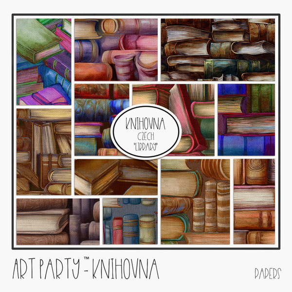 Knihovna Papers Digital Art - Digital Scrapbooking Kits