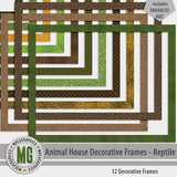 Animal House Decorative Frames Bundle