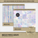 Iridescent Papers & Overlays