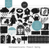 Distressed Accents - Press 2 - Spring