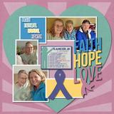 Cancer Fighter Enhanced Photo Clusters