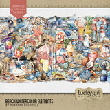 Beach Watercolor Bundle