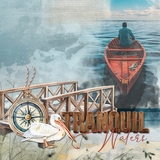 Deluxe Travel Junk Journal Beach Papers