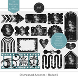 Distressed Accents Bundle 1