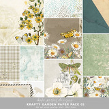 Krafty Garden Paper Pack 01