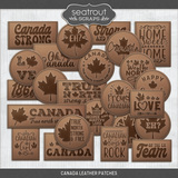 Canada Leather Patches