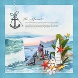 Beach View Watercolor Papers