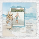 Beach View Watercolor Papers