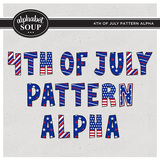 4th of July Pattern Alpha