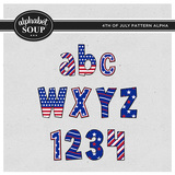 4th of July Pattern Alpha