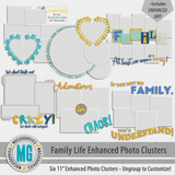 Family Life Enhanced Photo Clusters