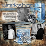 Watercolor Blue Wide Alpha Set