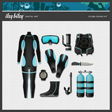 Scuba Diving Kit