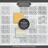 PatternMania - Watercolor Patterns 1