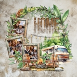 Plaster Blend Vintage Papers & Overlays